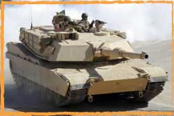 1st Armoured Regt M1A1 tank NT 2007