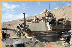 RTF3 ASLAV-25 on overwatch Uruzgan Afghanistan 2008