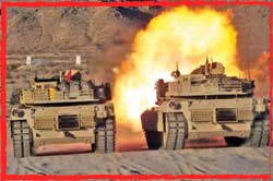 Aussie crewed Abrams at 29 Palms California