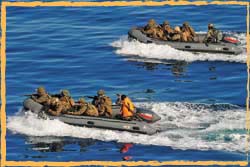 FDTL troops train with Australian and US troops in Timor Leste.