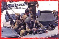 J Troop SASR 'Gerbils' load up for bear during a run through Mogadishu.