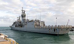 HMAS Ballarat Indonesian submarine search