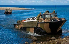 Australian Army LARC-V amphibious vehicle