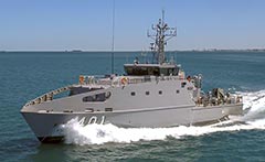 HMPNGS Ted Diro Guardian class Patrol Boat