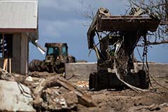 HADR operations commence on the ground in Tonga.