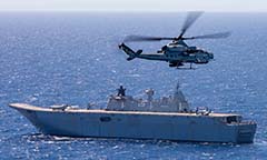 HMAS Canberra RIMPAC 22 USMC air assault operations
