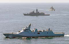 Regional Presence Deployment 2023, HMAS Toowoomba and HMAS Brisbane