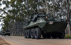 1st Light Armoured Reconnaissance Battalion LAV Australia