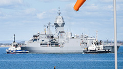 Royal Australian Navy, FFH155, Fleet Base West, ex bersama lima 2025, exercise malabar 2025