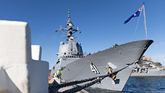Hobart class destroyer, DDG, South China Sea, Air Warfare Destroyer
