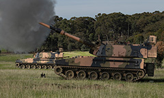 4RAA, 106 Battery, AS10 Armoured Ammunition Resupply Vehicle, Lavarack Barracks, 3 Brigade 