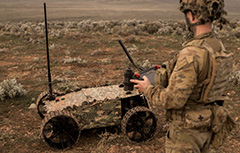 Australian Army, GaardTech, Jaeger-C, Uncrewed Combat Ground Vehicle, One Way Attack, 