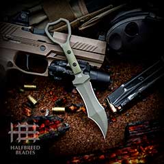 Halfbreed Blades CCK-03 Tuhon Raptor Knife