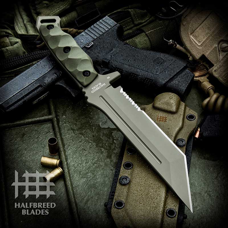 Halfbreed Blade Compact Medium Infantry Knife MIK-05PS