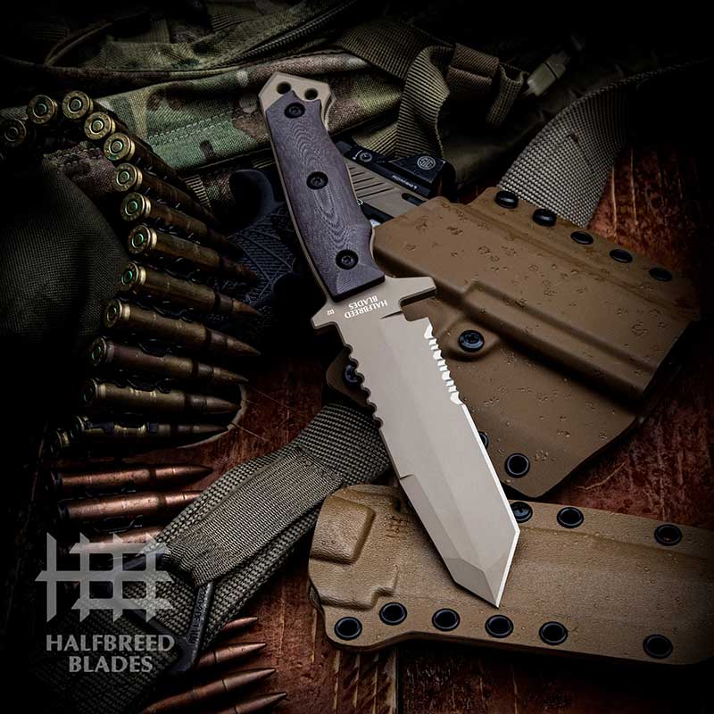 Halfbreed Blade Compact Medium Infantry Knife MIK-05PS
