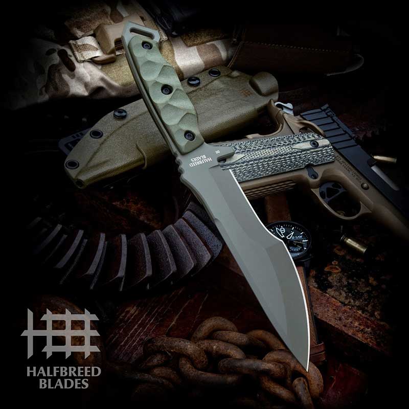 Halfbreed Blades Medium Clearance Knife MCK-02